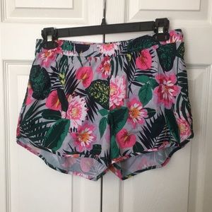 Floral Active Shorts Old Navy